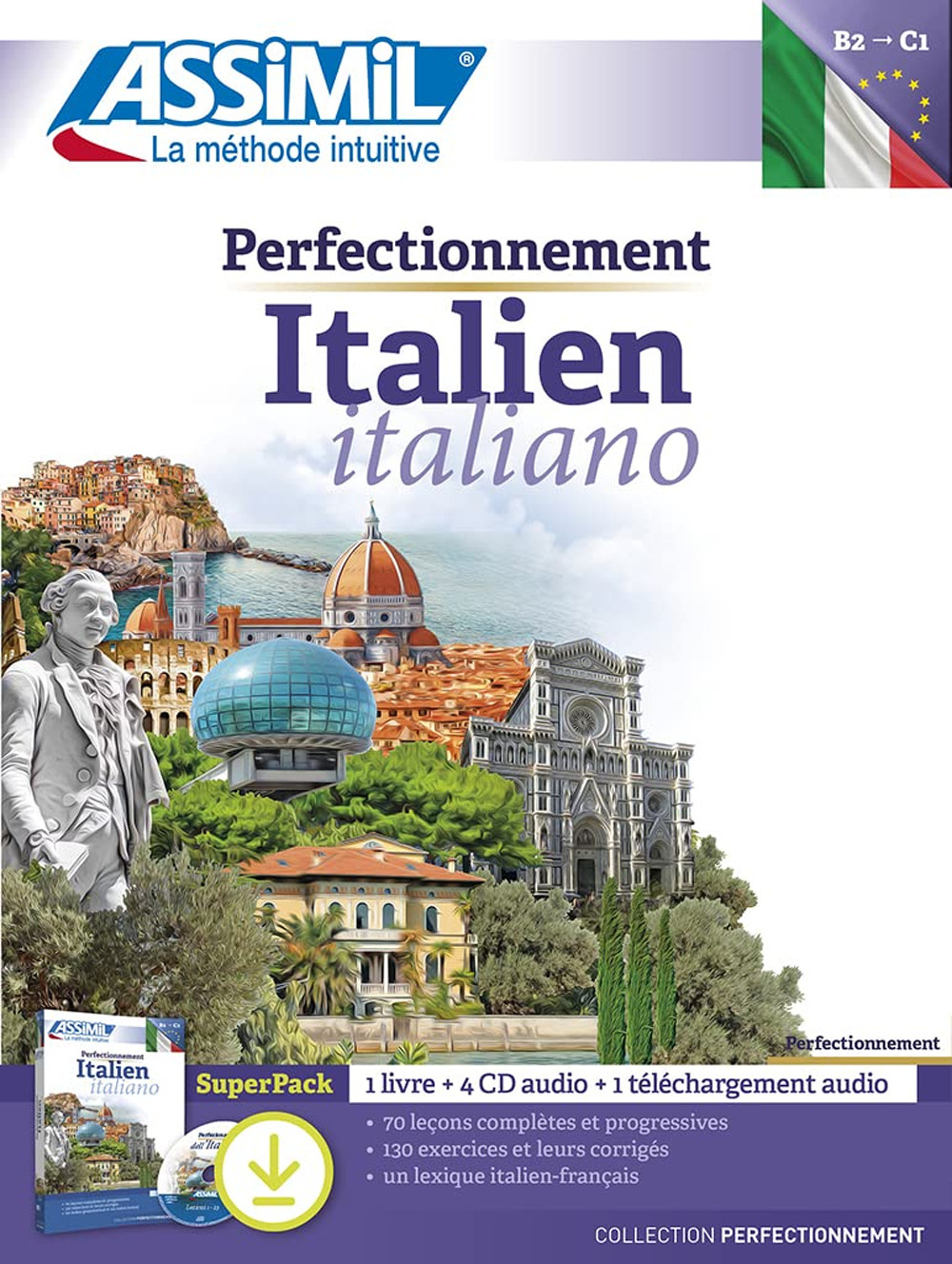 Libro Perfectionnement italien. Italiano di Federico Benedetti - ean 9782700581409 - Assimil Italia