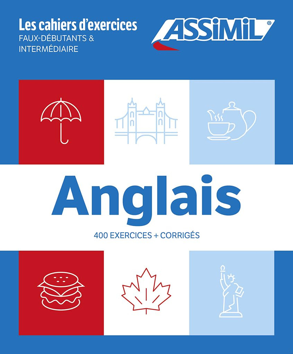 Libro Anglais. Coffret Cahiers d'exercices. Faux Débutants & Intermédiaire di Hélène Bauchard - ean 9782700581751 - Assimil Italia