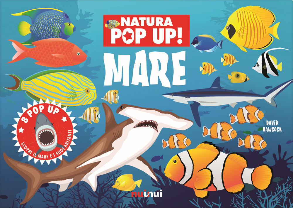 Libro Mare. Natura pop up! di David Hawcock - ean 9782889353385 - Nuinui