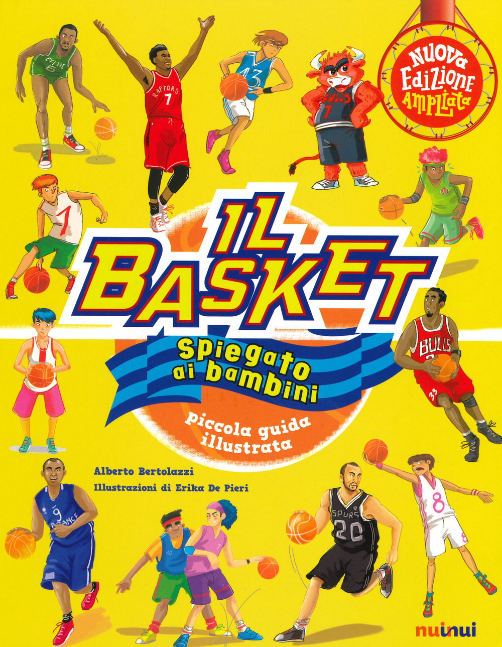 Libro basket spiegato ai bambini. Piccola guida illustrata di Alberto Bertolazzi - ean 9782889353408 - Nuinui