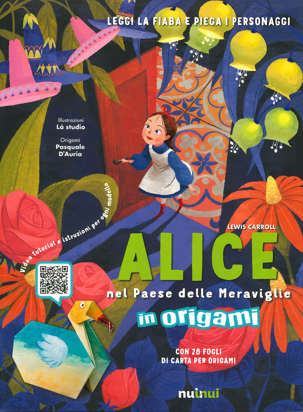 Libro Alice nel paese delle meraviglie in origami di Lewis Carroll - ean 9782889353446 - Nuinui