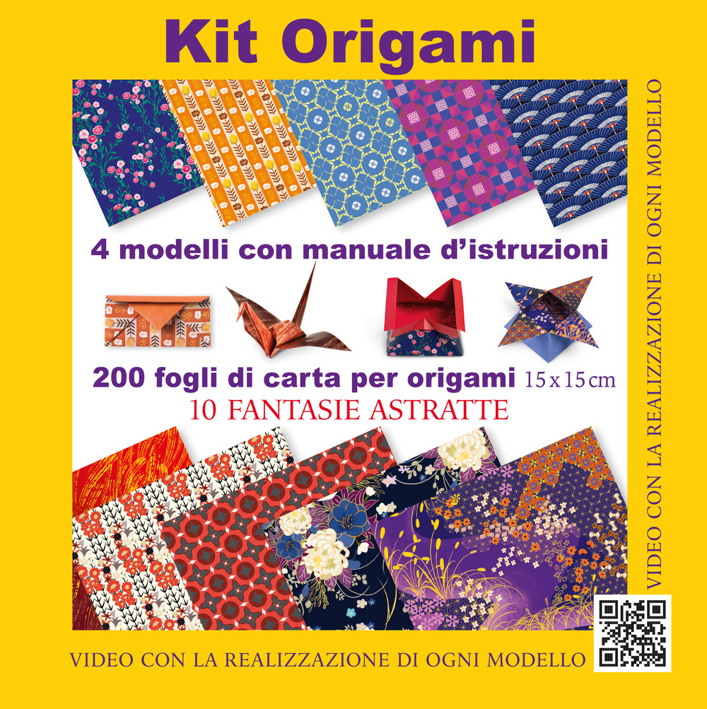 Libro Kit origami. 10 fantasie astratte. Strappa e piega XXL di Francesco Decio; Vanda Battaglia - ean 9782889353491 - Nuinui