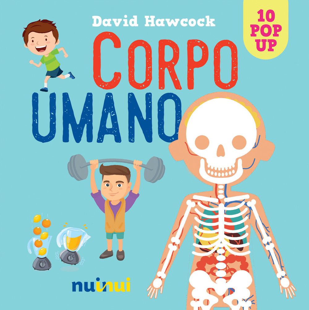 Libro Corpo umano. Libro pop-up di David Hawcock - ean 9782889353521 - Nuinui