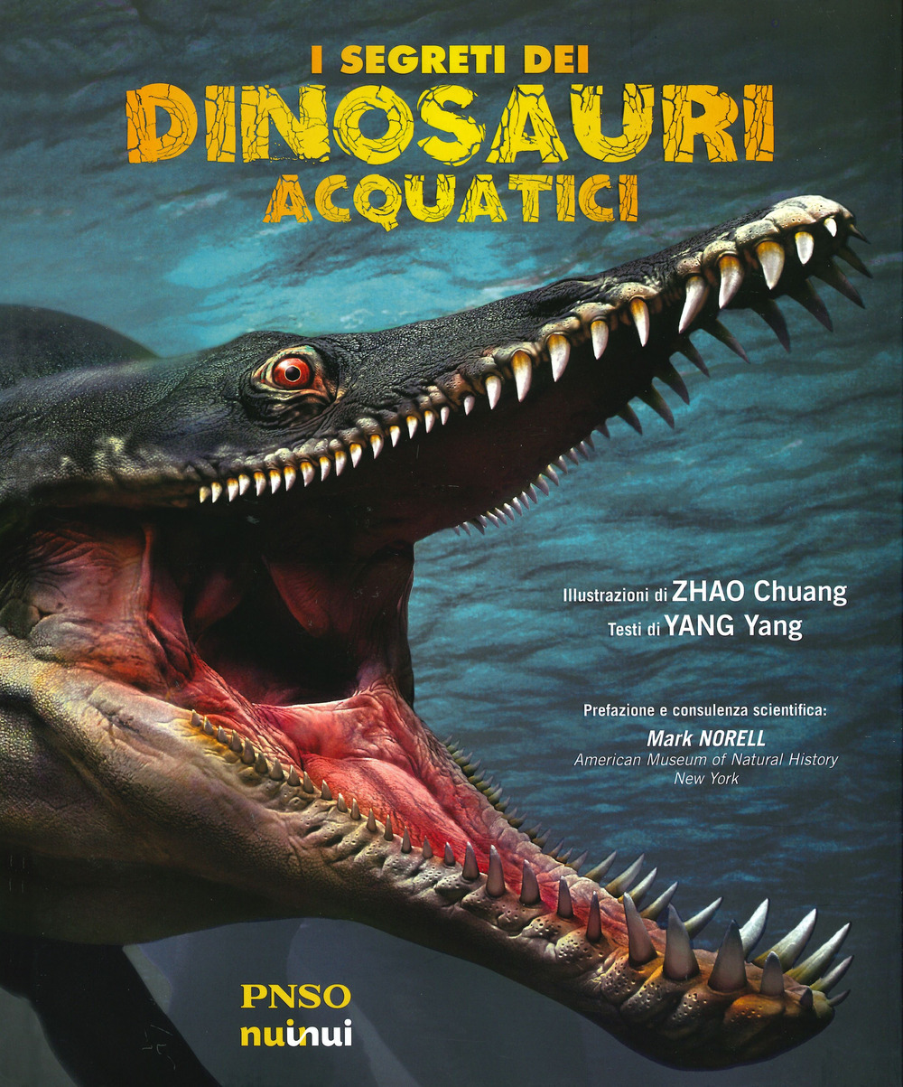 Libro segreti dei dinosauri acquatici di Yang Yang - ean 9782889353873 - Nuinui