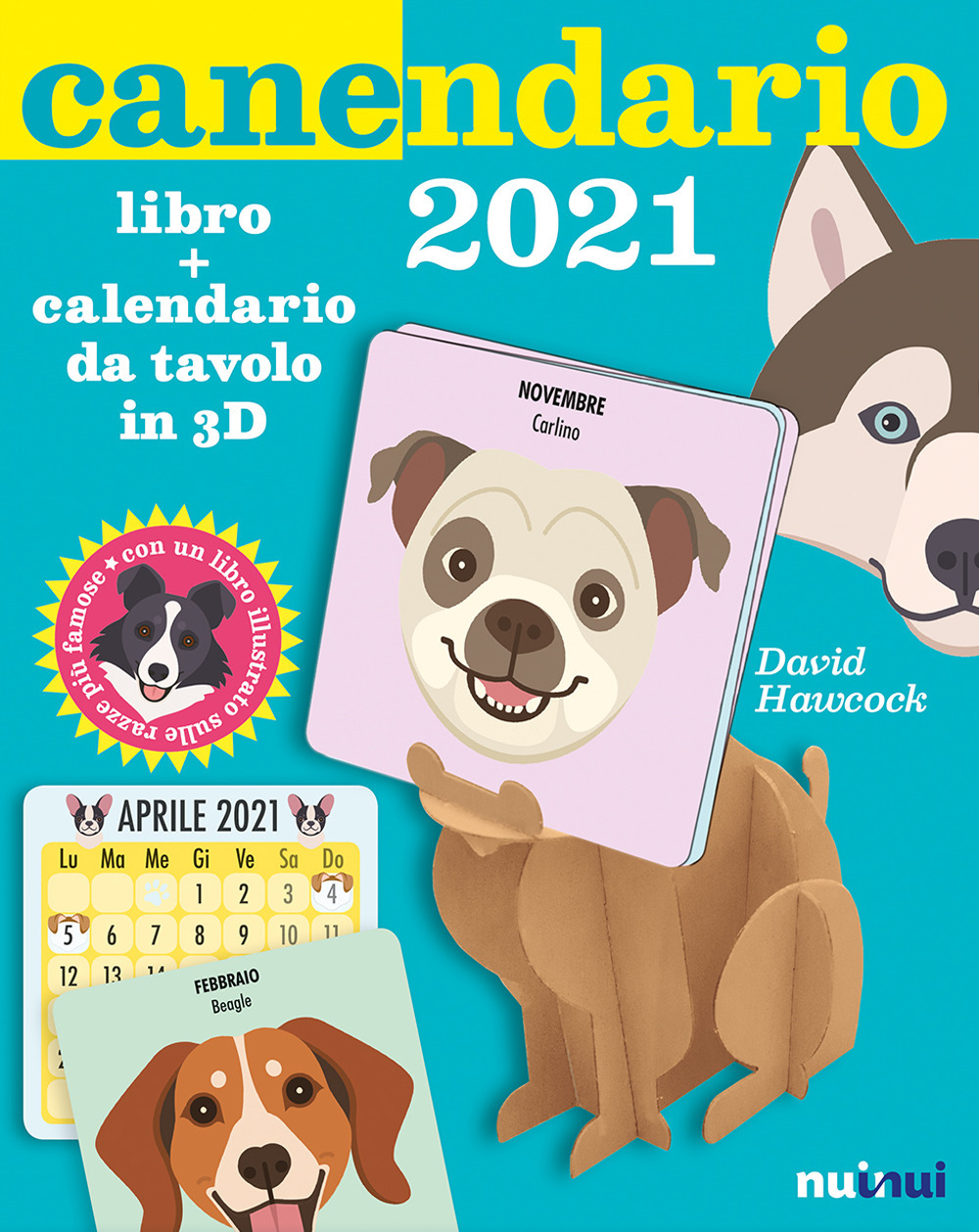 Libro Canendario 2021 di David Hawcock - ean 9782889353910 - Nuinui