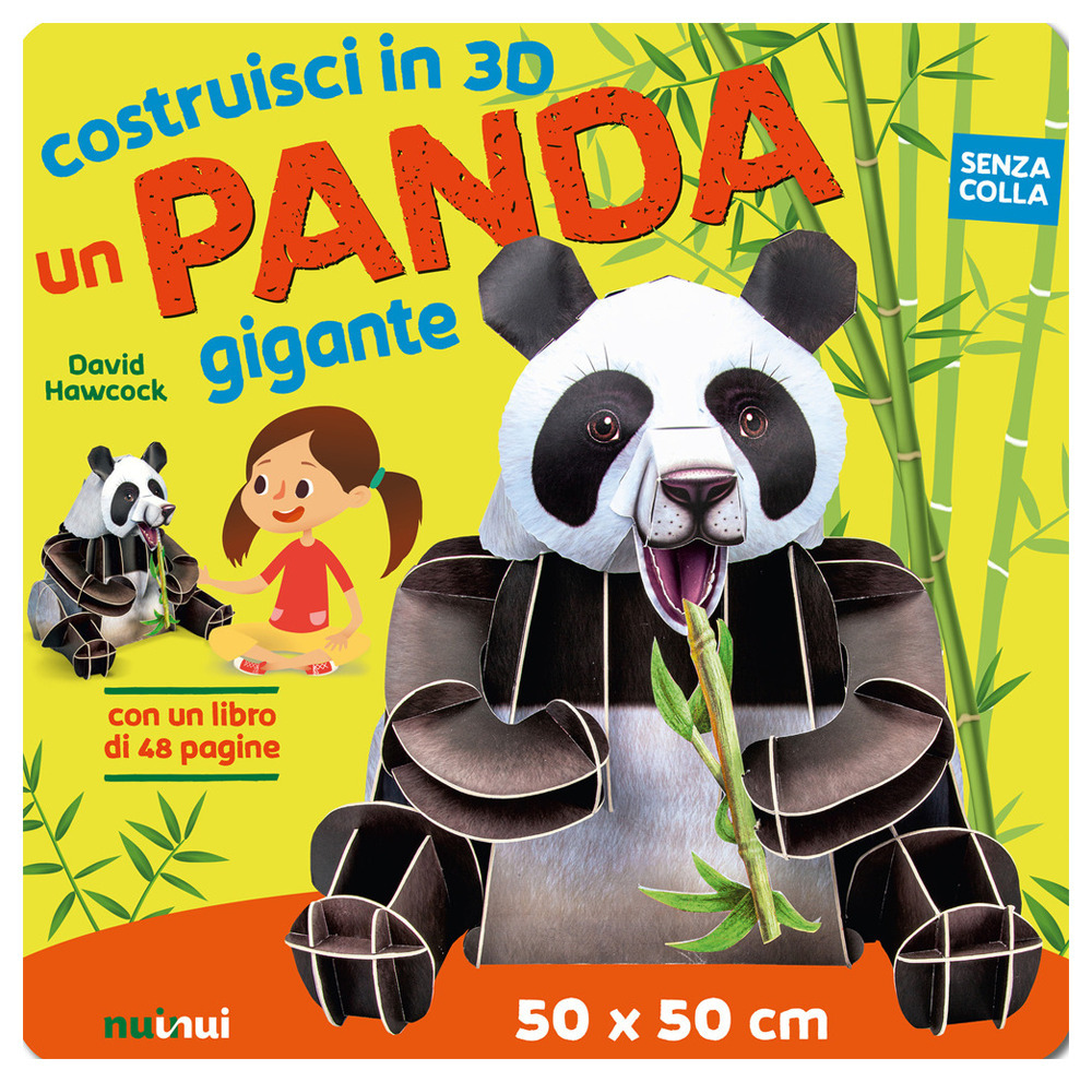 Libro panda gigante. Costruisci in 3D di David Hawcock - ean 9782889354078 - Nuinui