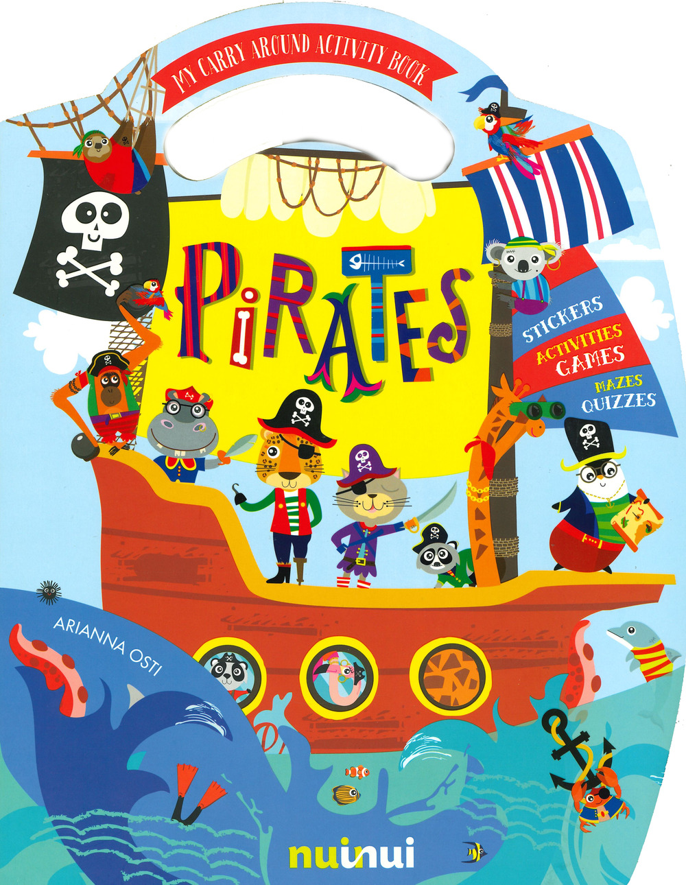 Libro Pirates. My carry around activity book di Arianna Osti - ean 9782889358571 - Nuinui