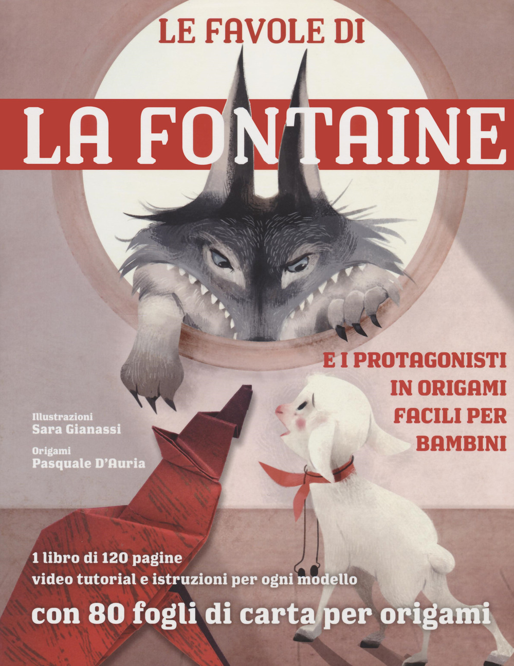 Libro favole di La Fontaine e i protagonisti in origami facili per bambini di  - ean 9782889359233 - Nuinui