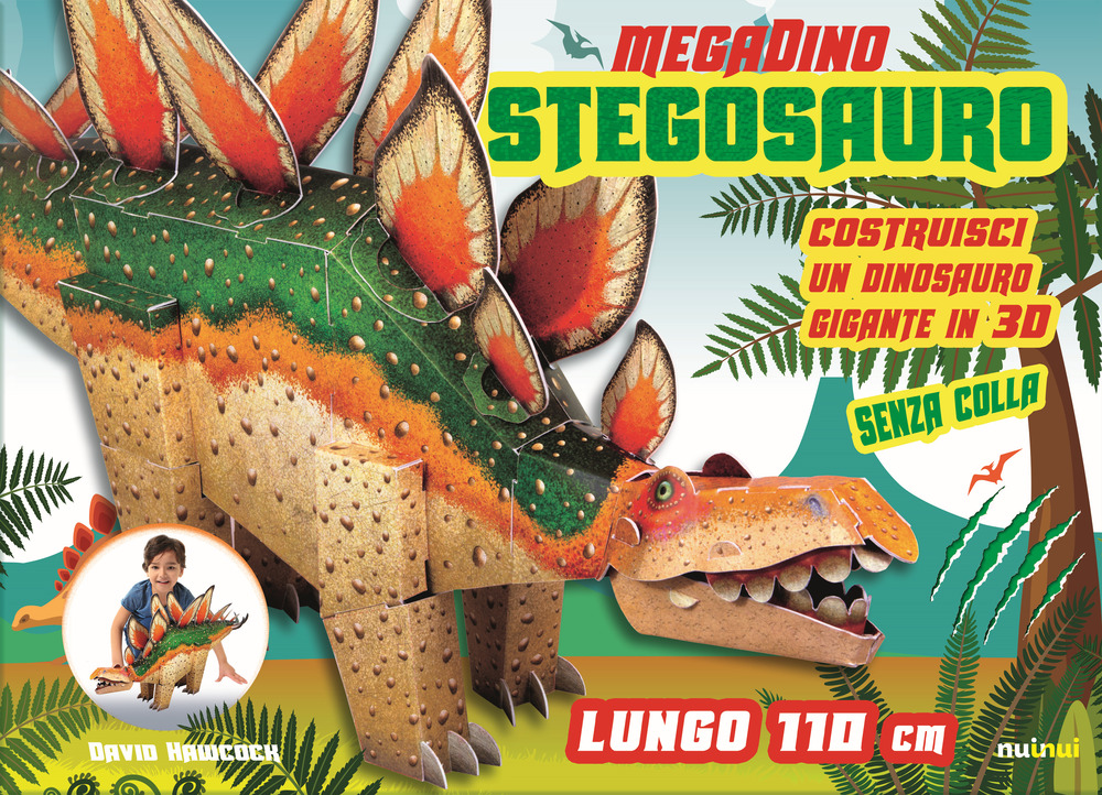 Libro Stegosauro. Megadino di David Hawcock - ean 9782889359387 - Nuinui