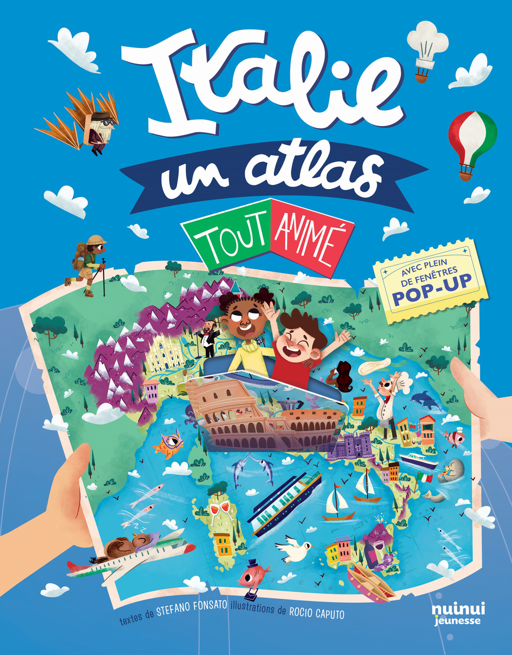 Libro Italie. Un atlas tout animé di Stefano Fonsato - ean 9782889573981 - Nuinui