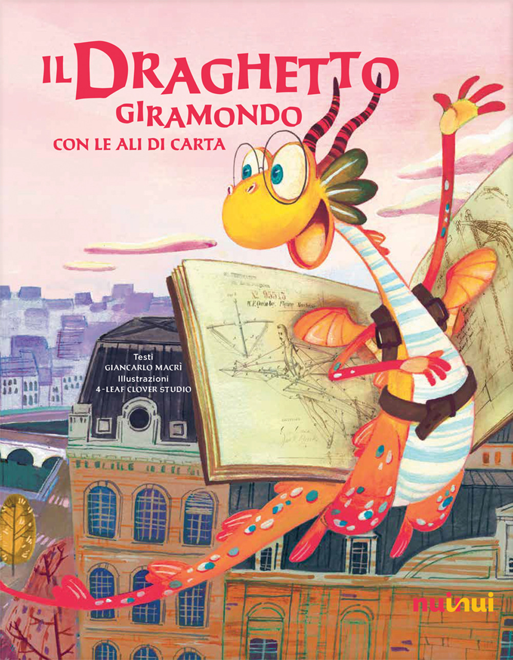 Libro draghetto giramondo con le ali di carta di Giancarlo Macrì - ean 9782889750351 - Nuinui