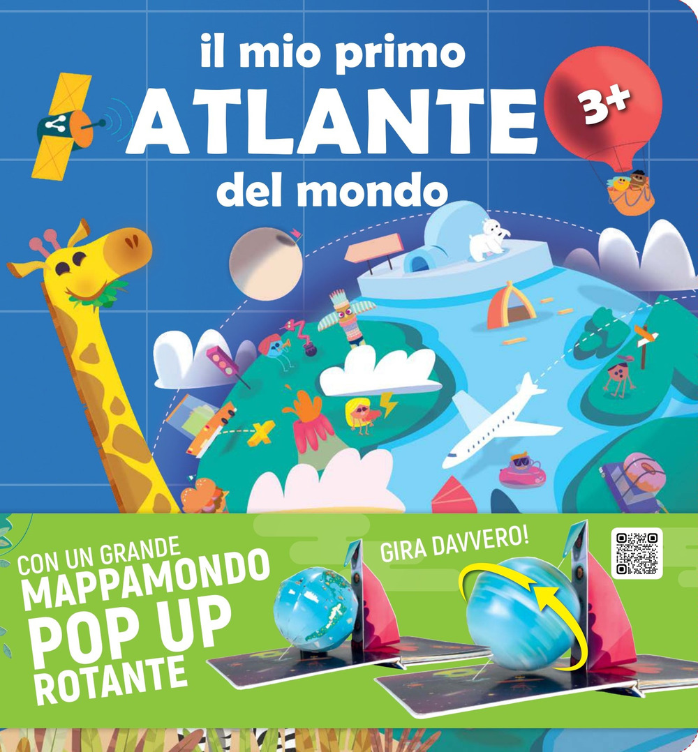 Libro mio primo atlante del mondo di Francesco Tomasinelli - ean 9782889750399 - Nuinui