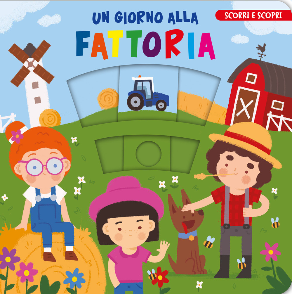 Libro giorno alla fattoria. Scorri e scopri di Carolina Zanotti - ean 9782889750559 - Nuinui