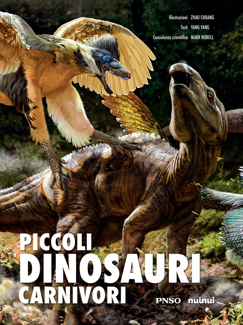 Libro Piccoli dinosauri carnivori di Yang Yang - ean 9782889750634 - Nuinui
