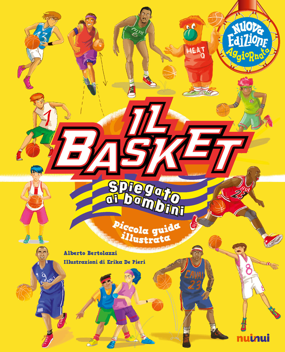 Libro basket spiegato ai bambini. Piccola guida illustrata di Alberto Bertolazzi - ean 9782889751280 - Nuinui