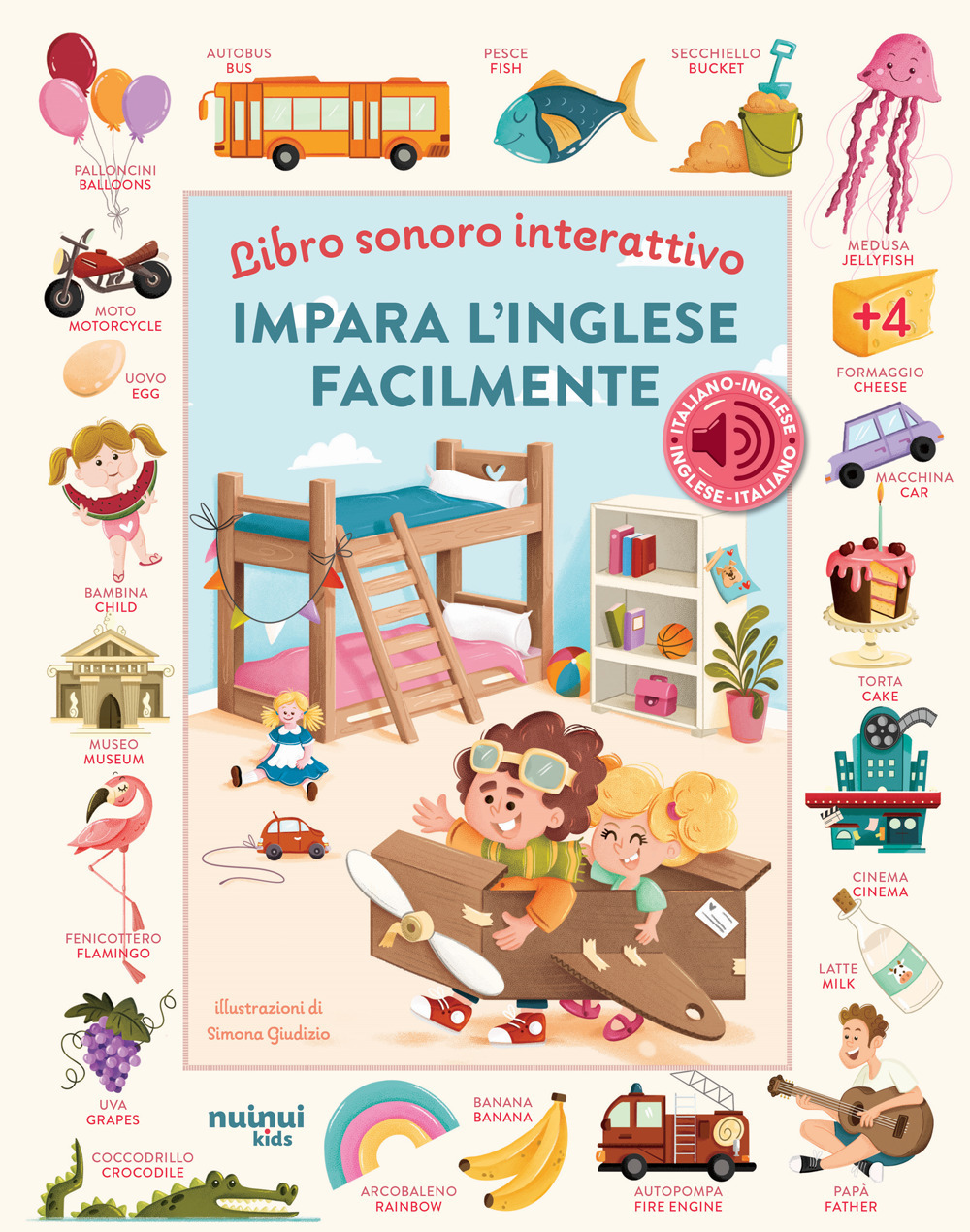 Libro Impara l'inglese facilmente. Libro sonoro interattivo di Simona Giudizio - ean 9782889751686 - Nuinui