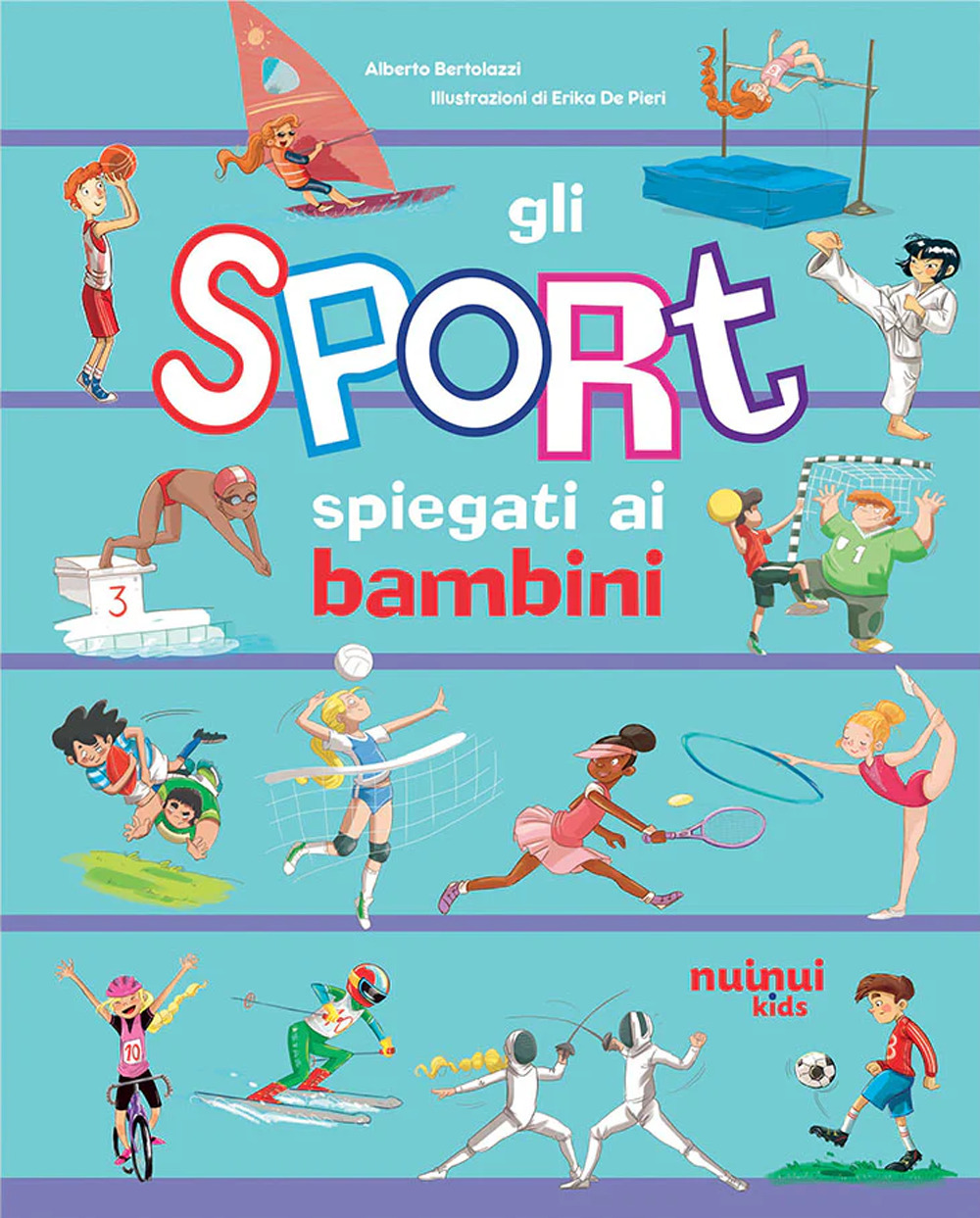 Libro sport spiegati ai bambini di Alberto Bertolazzi - ean 9782889752218 - Nuinui
