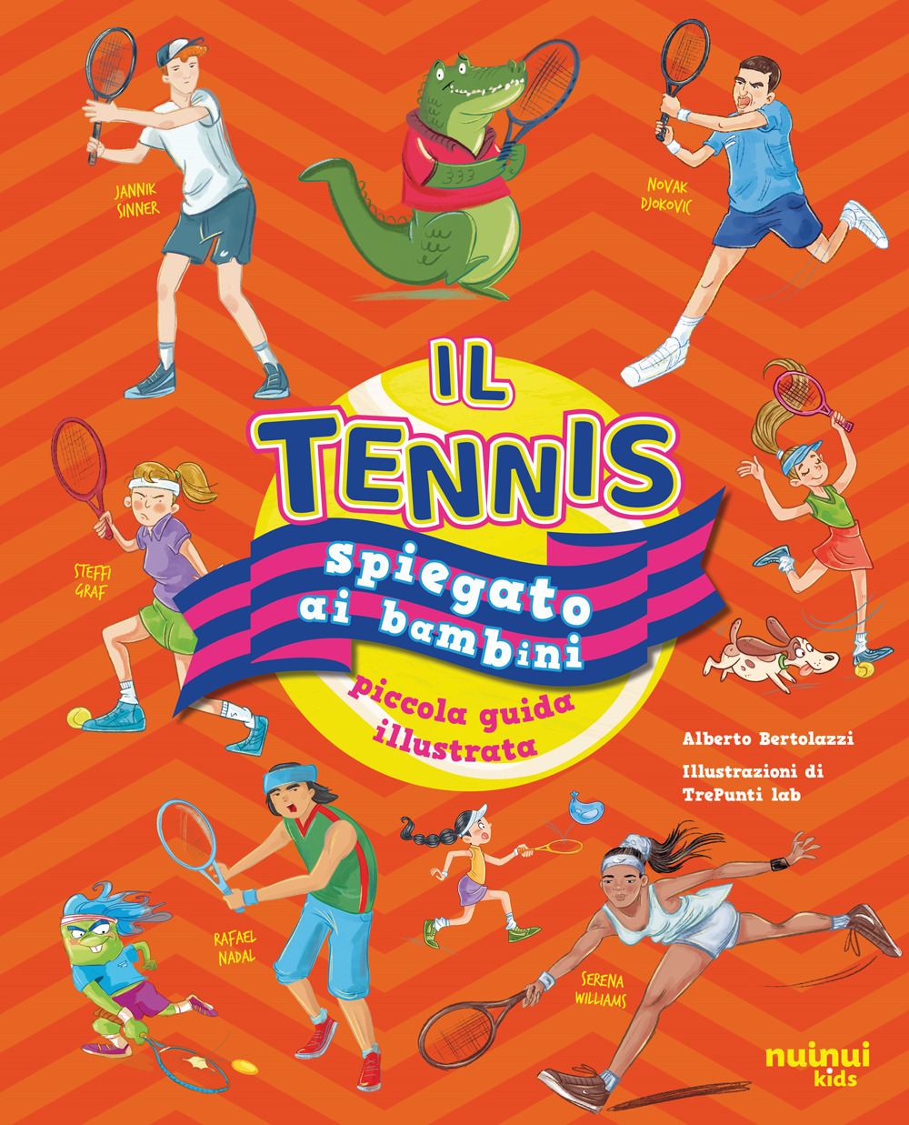 Libro tennis spiegato ai bambini. Piccola guida illustrata di Alberto Bertolazzi; Filippo Simonetti - ean 9782889752256 - Nuinui