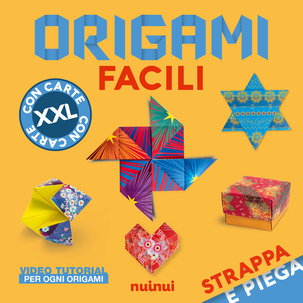 Libro Strappa e piega XXL. Origami facili di  - ean 9782889753208 - Nuinui