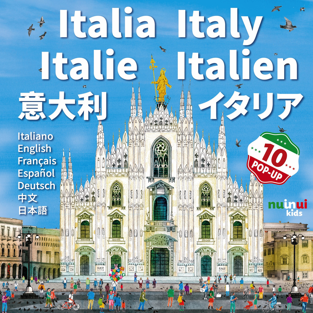 Libro Italia. Nazioni pop up. Ediz. multilingue di David Hawcock - ean 9782889753345 - Nuinui