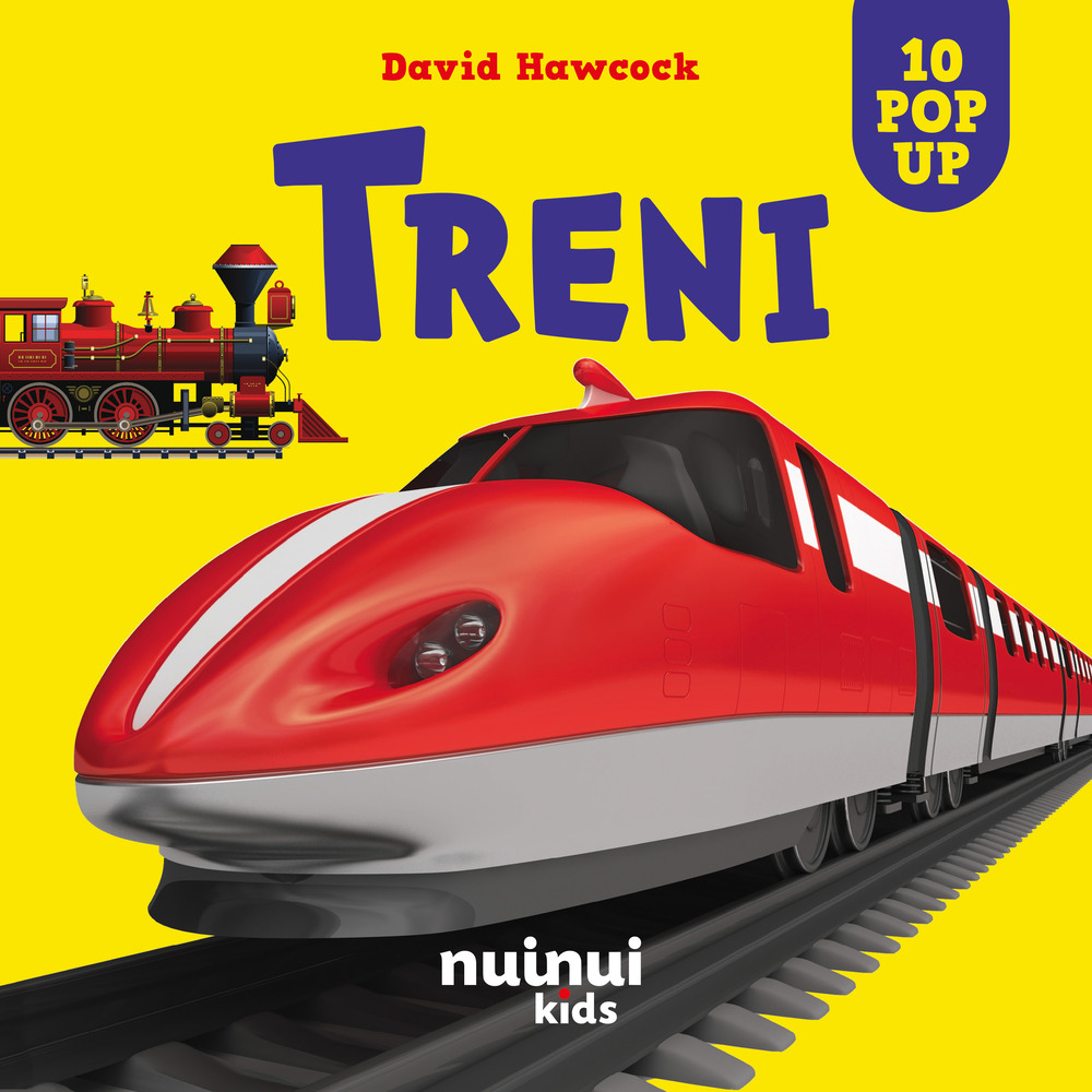 Libro Treni. Sorprendenti pop-up di David Hawcock - ean 9782889753437 - Nuinui