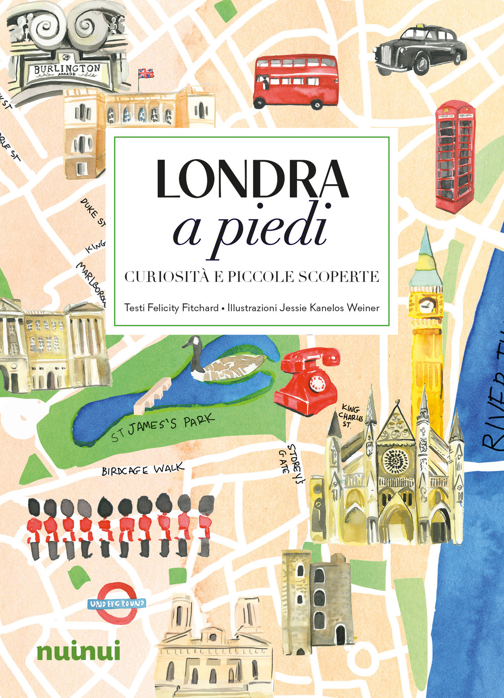 Libro Londra a piedi. Curiosità e piccole scoperte di Felicity Fitchard - ean 9782889753536 - Nuinui