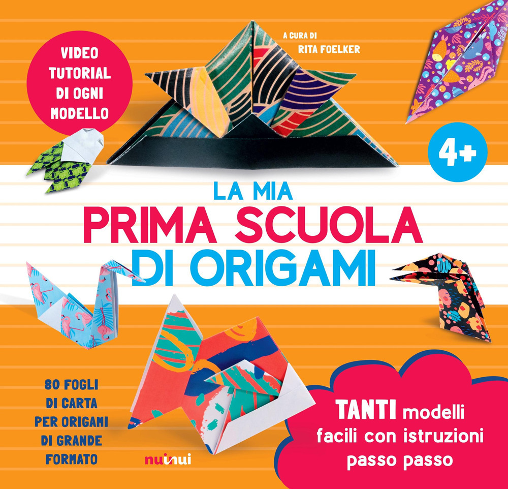 Libro mia prima scuola di origami di Rita Foelker - ean 9782889753901 - Nuinui