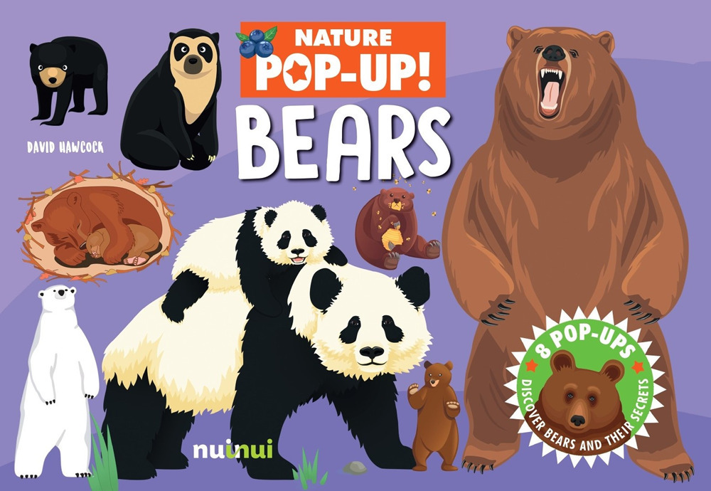 Libro Bears. Nature pop-up! di David Hawcock - ean 9782889754038 - Nuinui