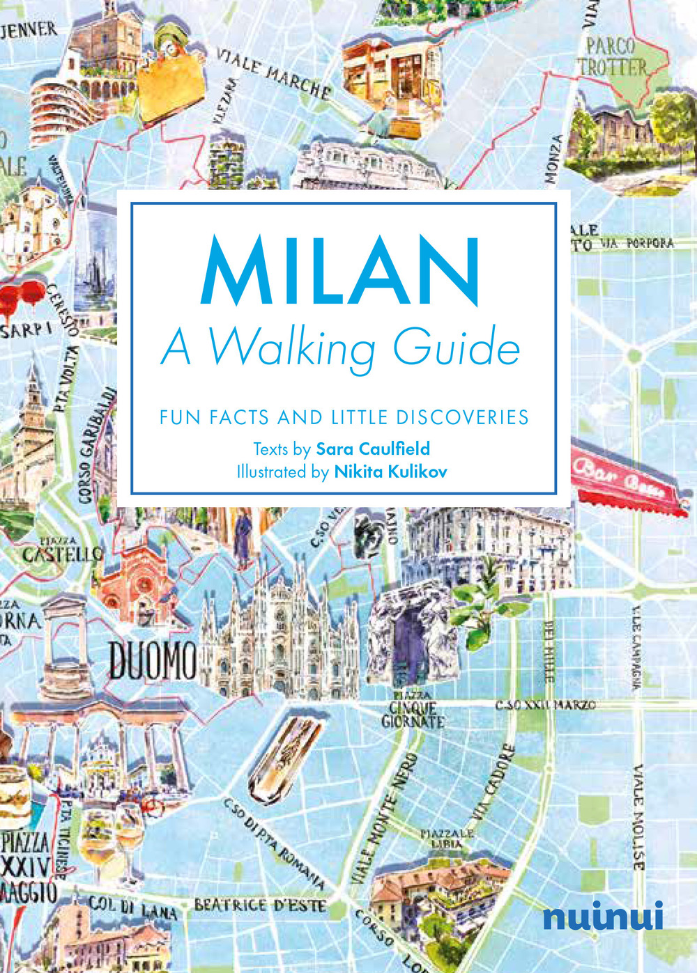 Libro Milan. A walking guide. Fun