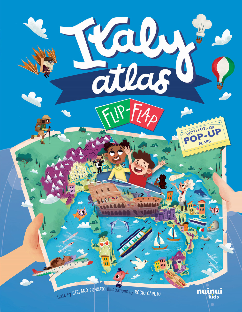 Libro Italy. Atlas flip-flap di Stefano Fonsato - ean 9782889754656 - Nuinui