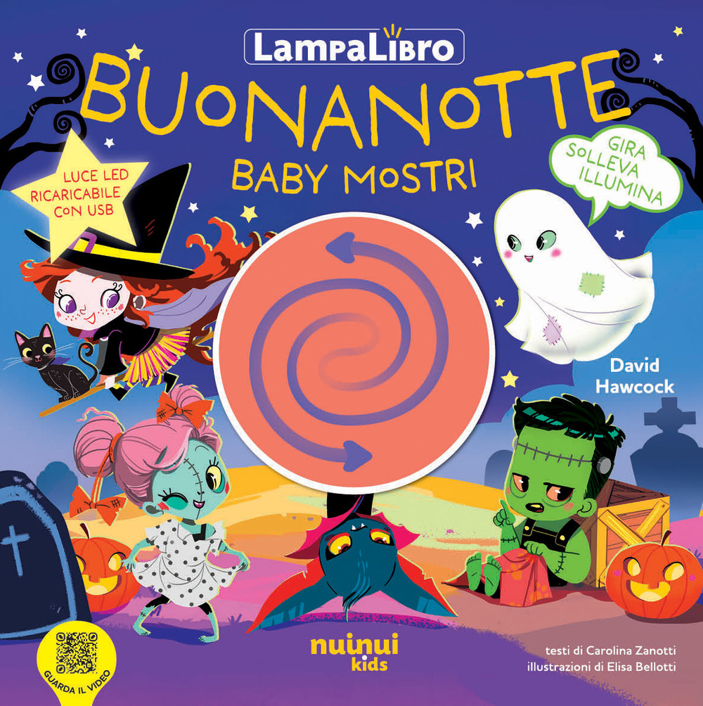 Libro Buonanotte baby mostri. LampaLibro di David Hawcock - ean 9782889754786 - Nuinui