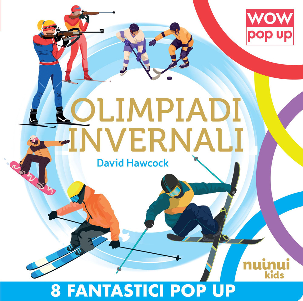 Libro Olimpiadi invernali in pop up di David Hawcock - ean 9782889758128 - Nuinui
