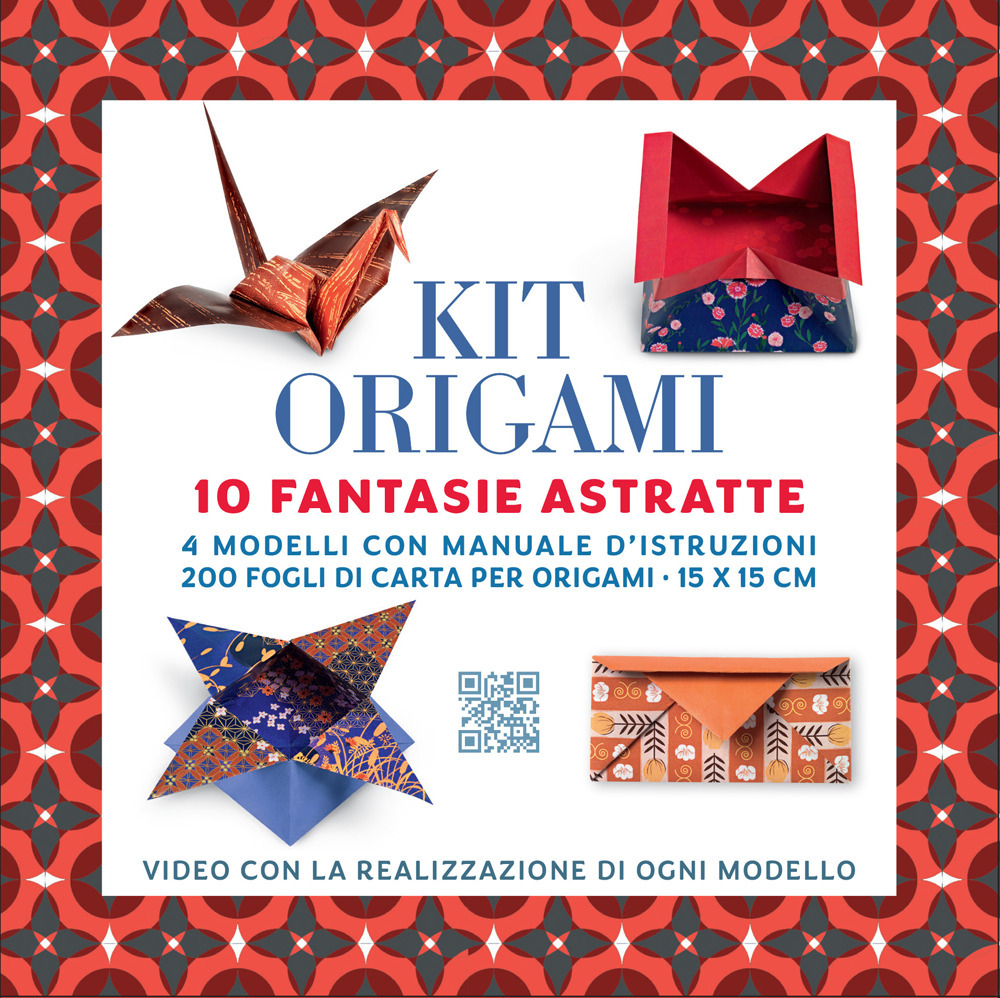 Libro Kit origami. 10 fantasie astratte. Strappa e piega XXL di Francesco Decio; Vanda Battaglia - ean 9782889758401 - Nuinui
