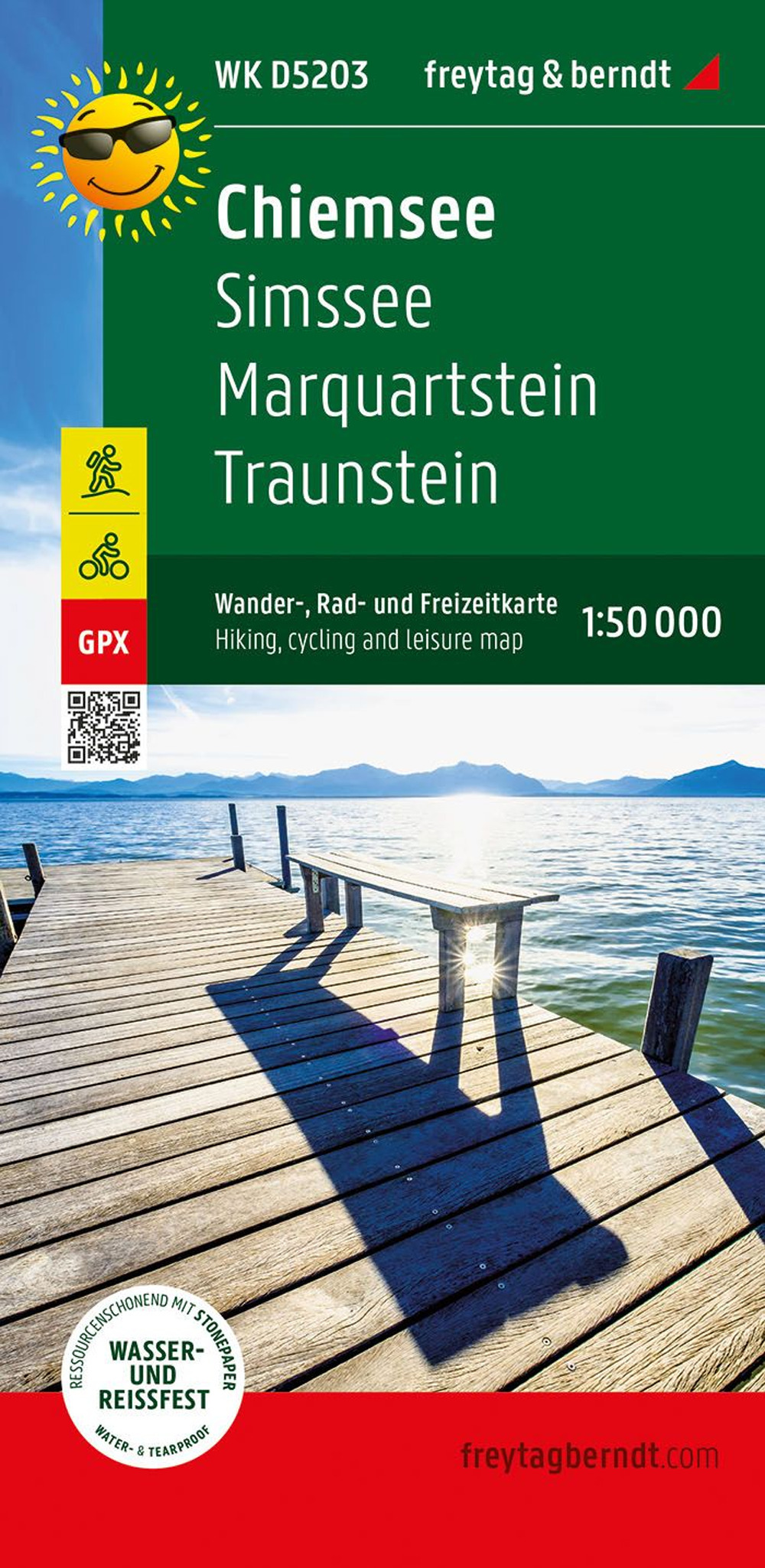 Libro Chiemsee simsee marquartstein 1:50.000 di  - ean 9783707920390 - Freytag & Berndt
