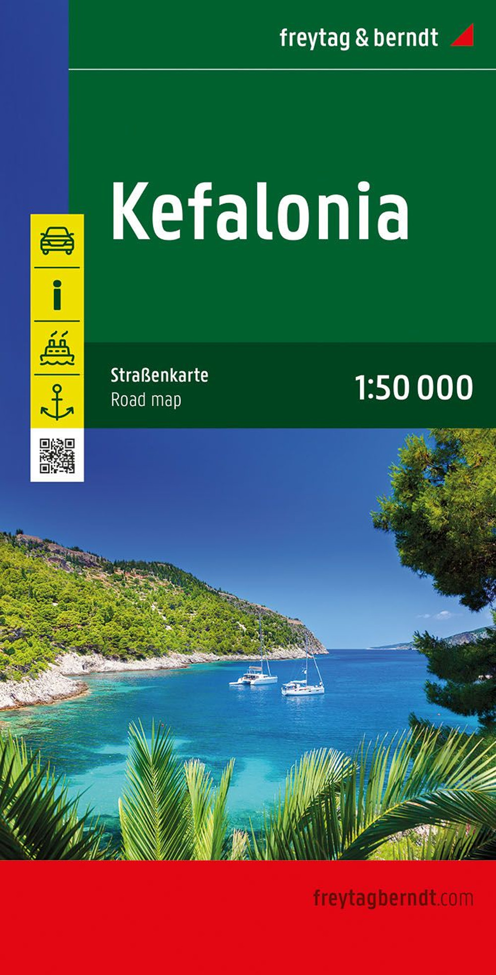 Libro Kefalonia 1:50.000 di  - ean 9783707921021 - Freytag & Berndt