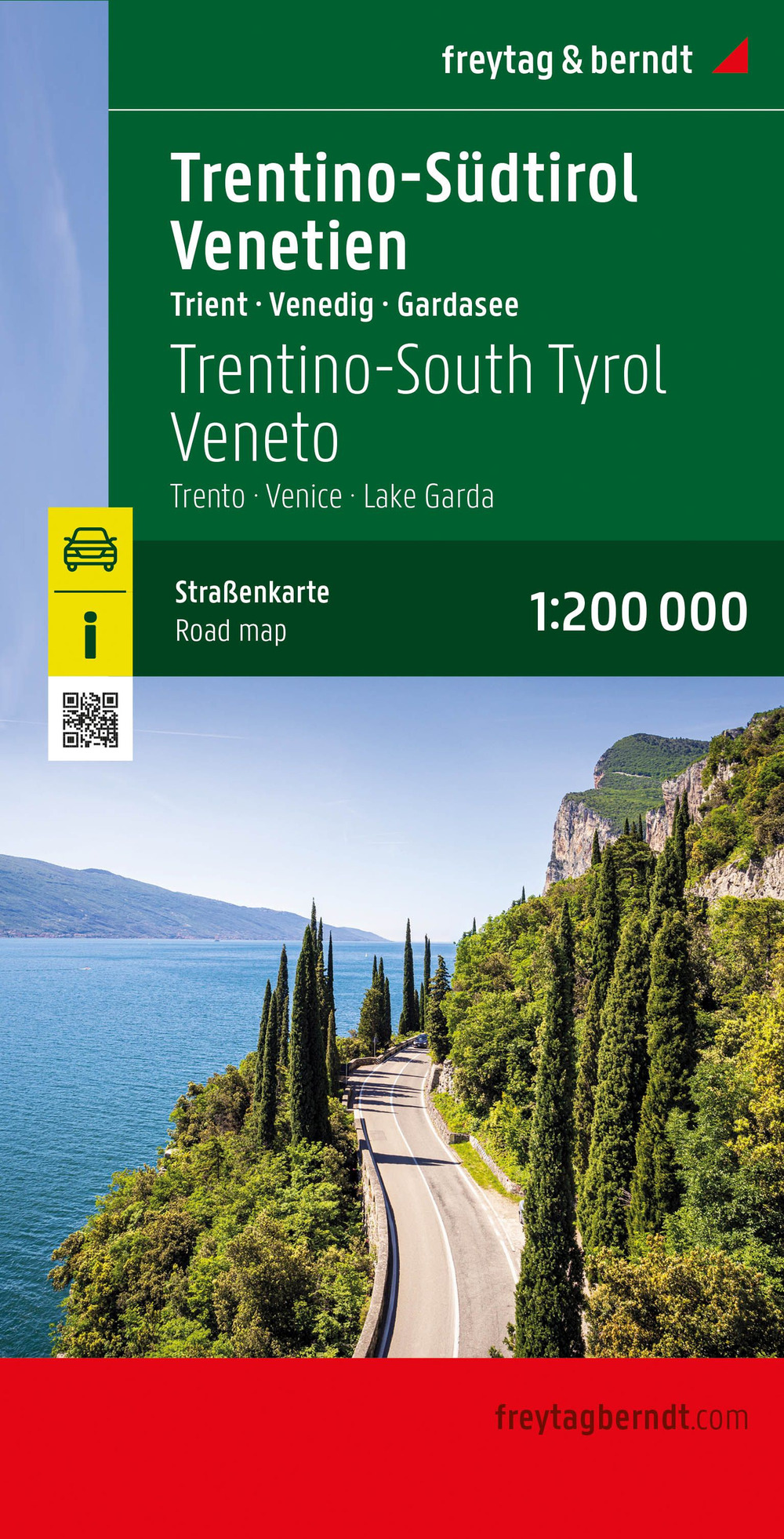 Libro Trentino Sudtirol Veneto 1:200.000 di  - ean 9783707921205 - Freytag & Berndt