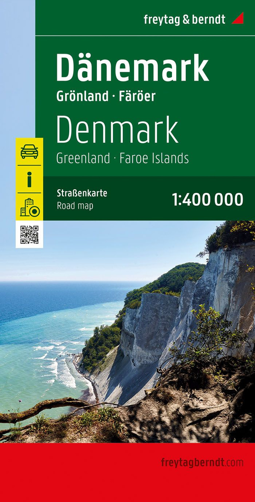 Libro Danimarca 1:400.000 di  - ean 9783707921571 - Freytag & Berndt