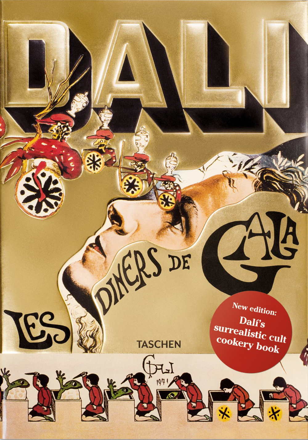 Libro Dalí. Les dîners de Gala. Ediz. inglese di  - ean 9783836508766 - Taschen