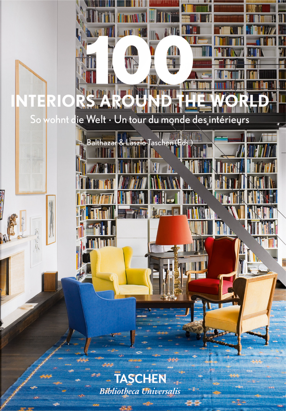 Libro 100 interiors around the world. Ediz. inglese