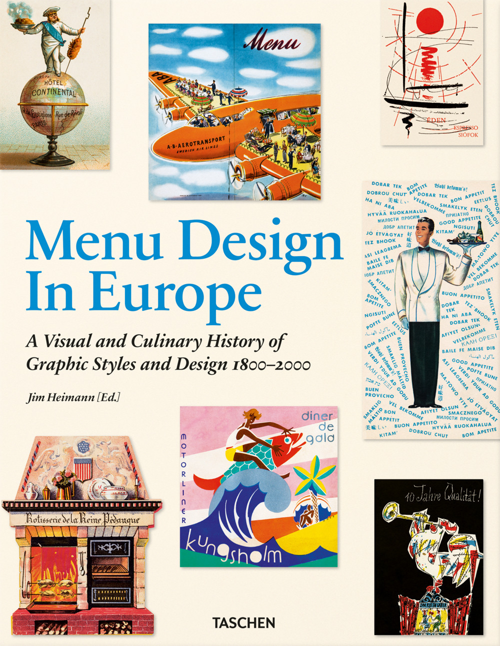 Libro Menu design in Europe. Ediz. inglese