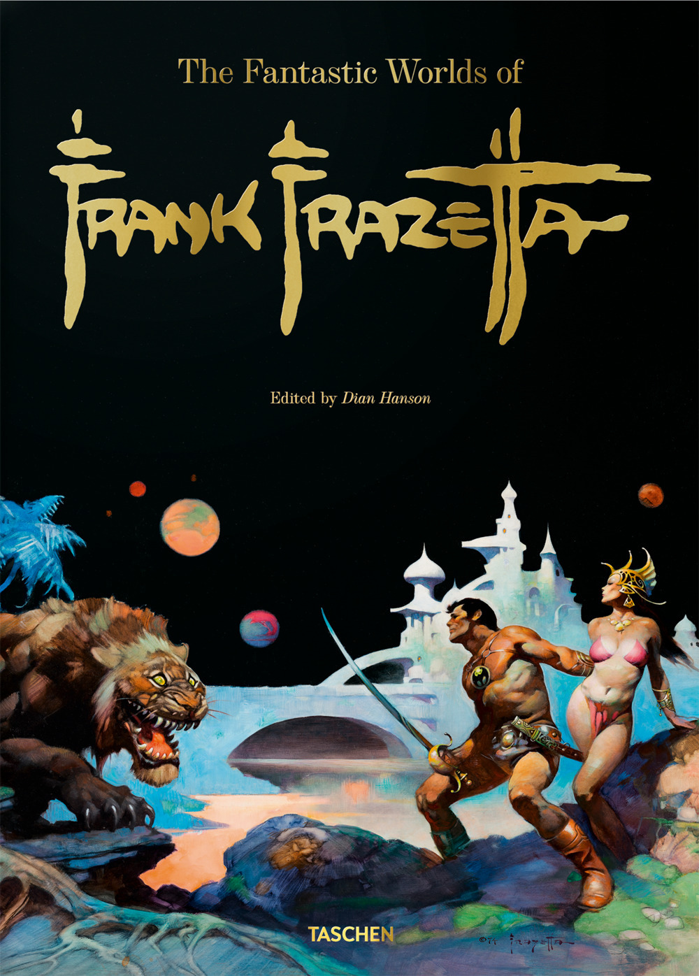 Libro fantastic worlds of Frank Frazetta. Ediz. inglese