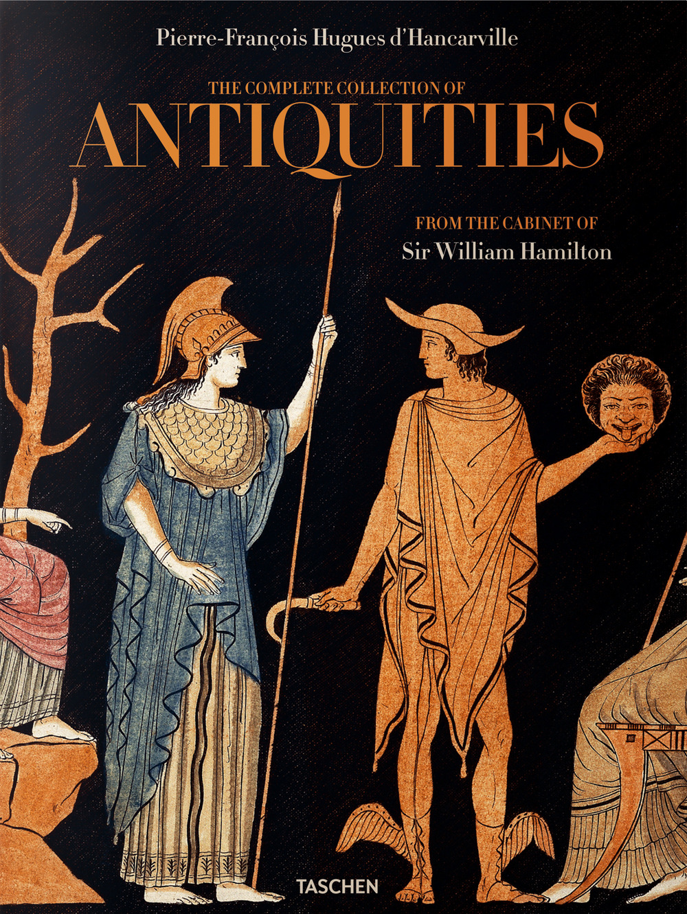 Libro D'Hancarville. The complete collection of antiquities from the cabinet of sir William Hamilton. Ediz. inglese