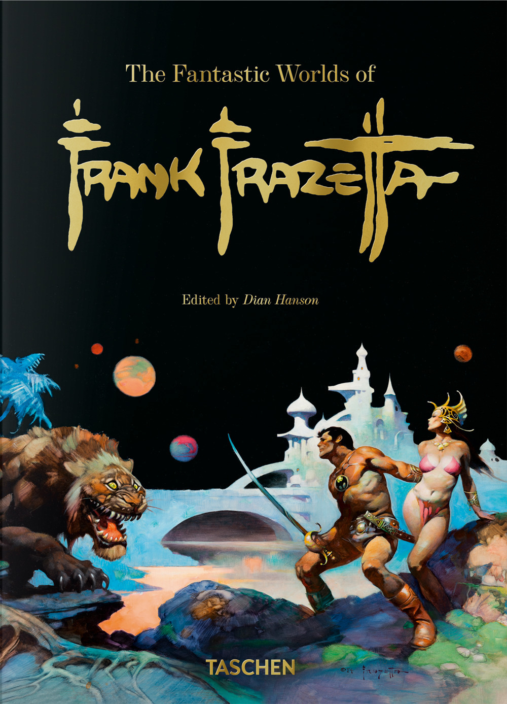 Libro fantastic worlds of Frank Frazetta. 45th Ed. Ediz. inglese