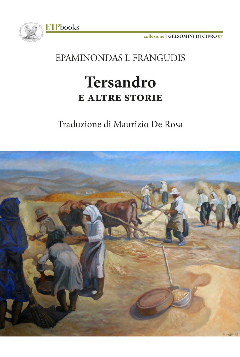Libro Tersandro e altre storie di Epaminondas I. Frangoudis - ean 9786185329860 - ETPbooks