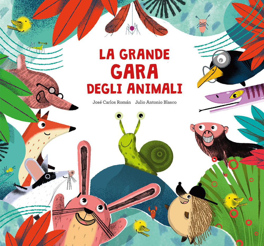 Libro grande gara degli animali di José Carlos Román - ean 9788410074231 - Nube Ocho
