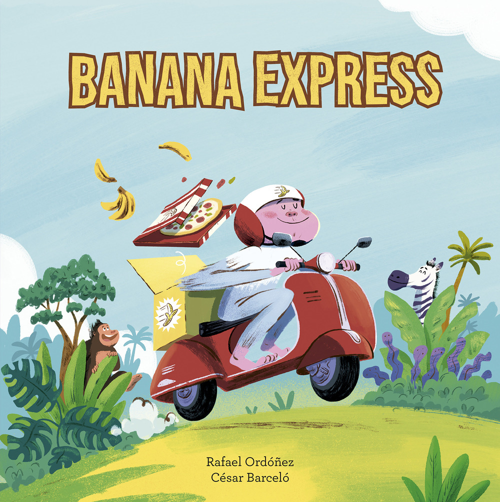 Libro Banana express di Rafael Ordóñez; César Barcelò - ean 9788410406421 - Nube Ocho