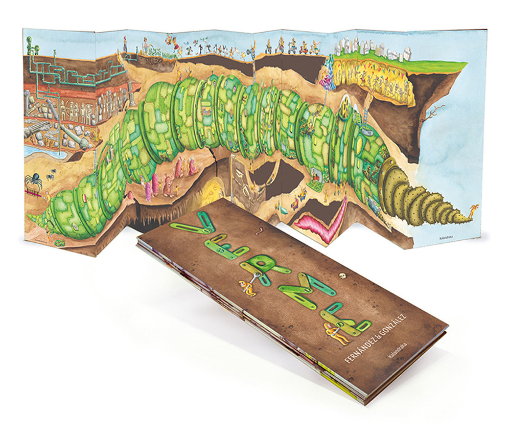 Libro Verme di Federico Fernández; Germán Gonzáles - ean 9788413431185 - Kalandraka Italia