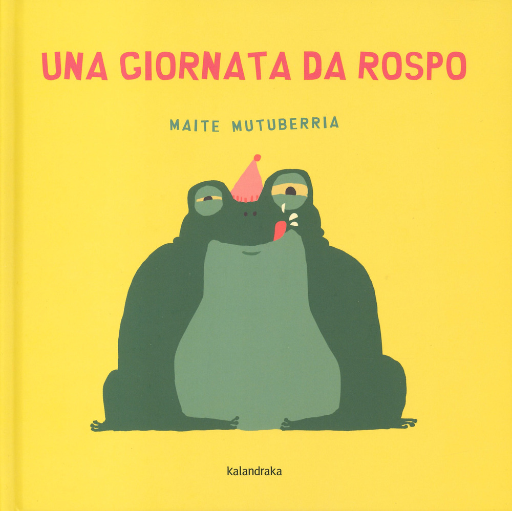 Libro giornata da rospo di Maite Mutuberria - ean 9788413432779 - Kalandraka Italia