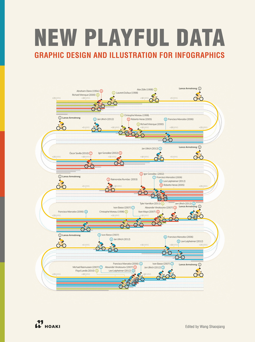 Libro New Playful Data. Graphic design and illustration for infographics di Wang Shaoqiang - ean 9788417656416 - Hoaki