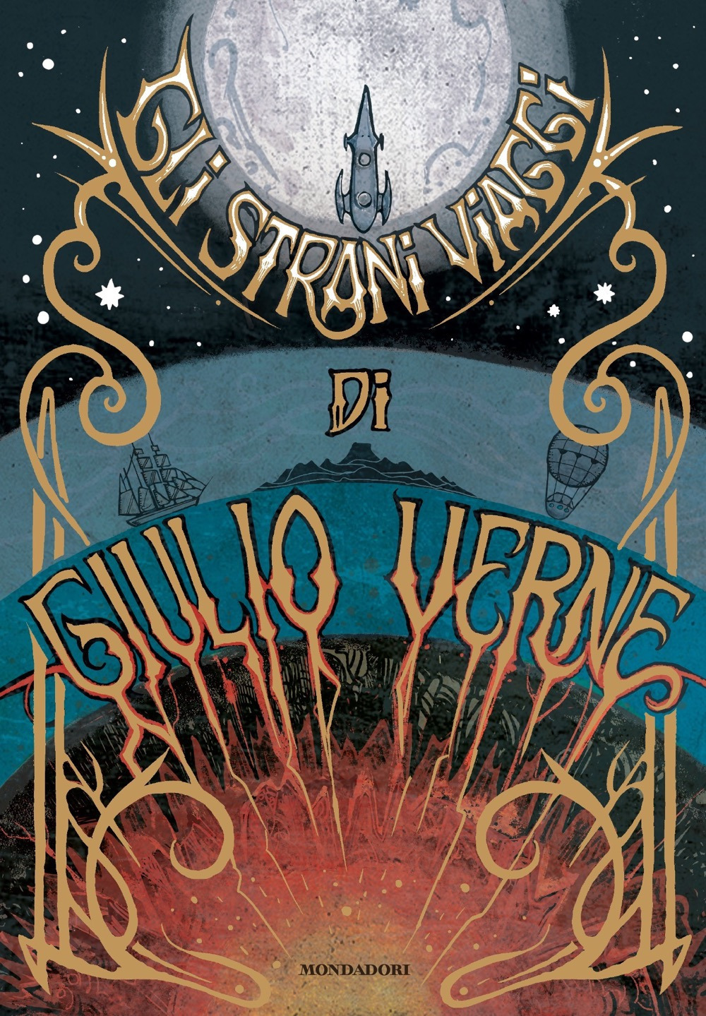 Libro strani viaggi di Giulio Verne di Jules Verne - ean 9788804724186 - Mondadori